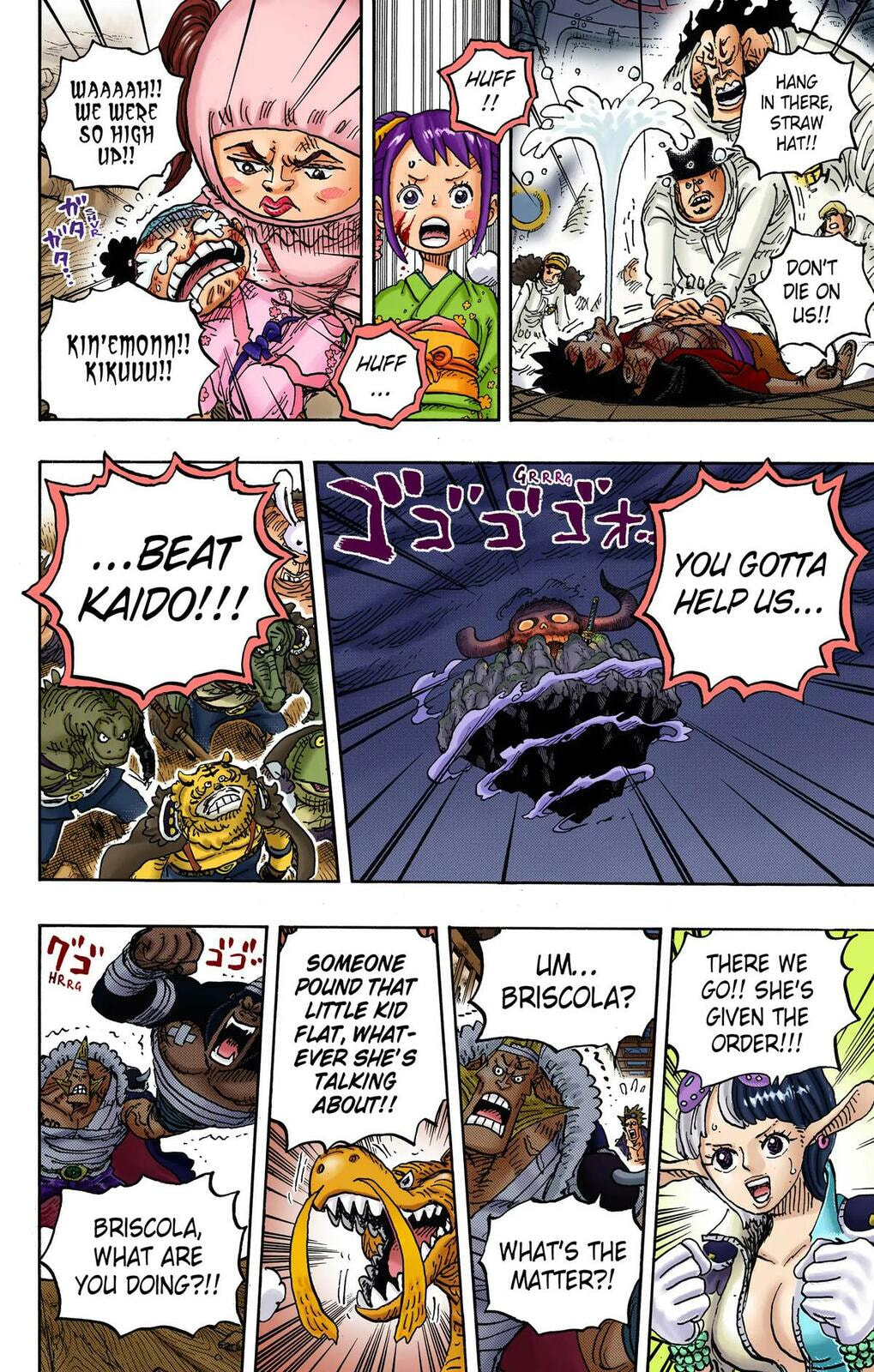 Read One Piece (Colored) chapter 1017 image 5 on Lezhin