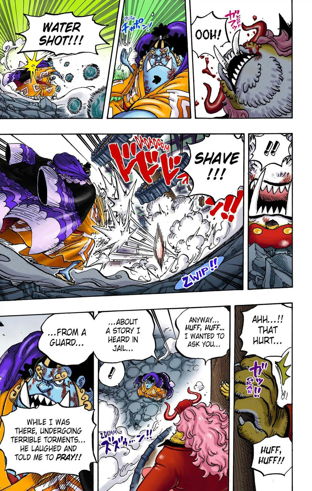 Read One Piece (Colored) chapter 1018 image 10 on Lezhin