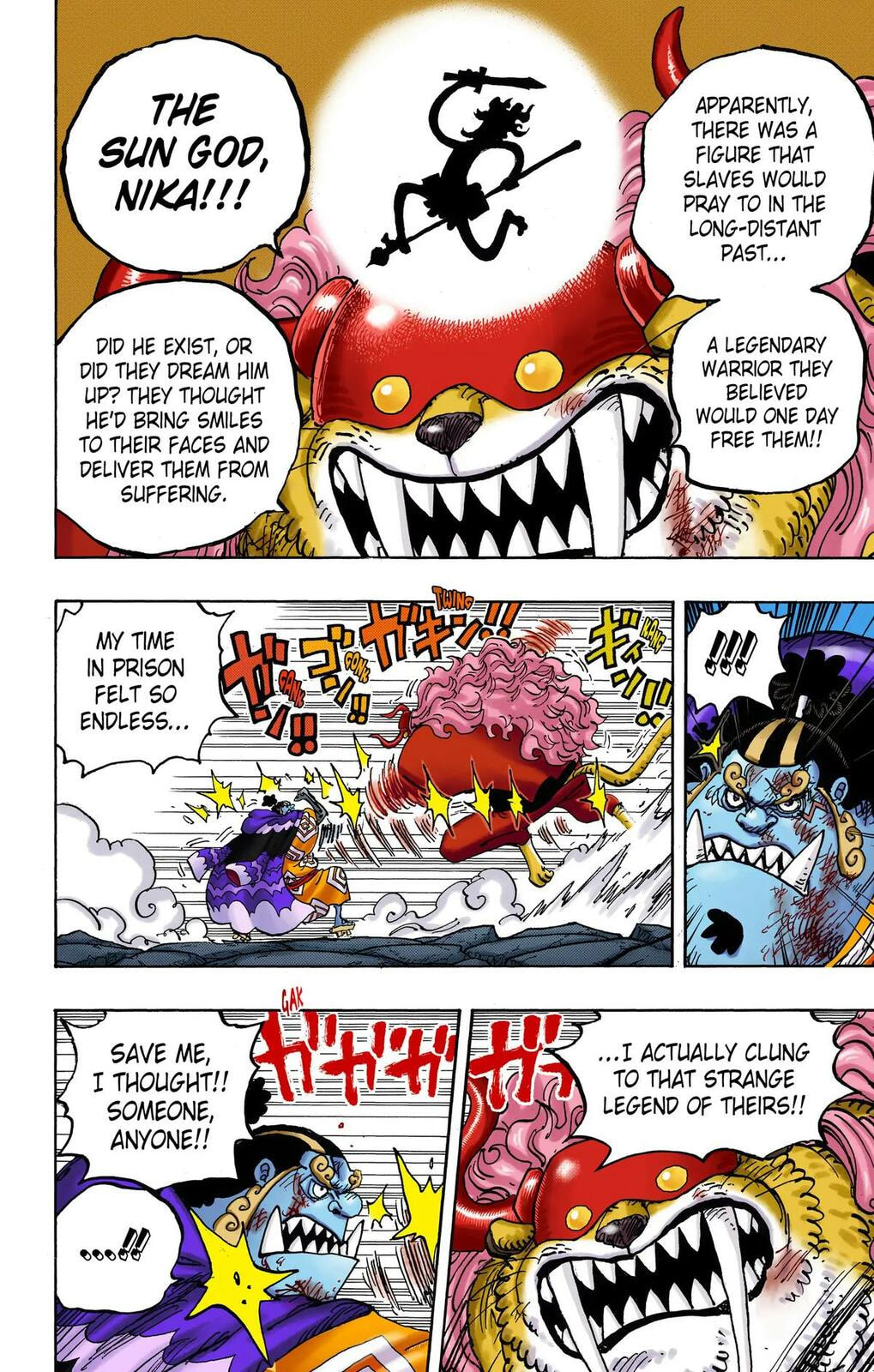 Read One Piece (Colored) chapter 1018 image 11 on Lezhin