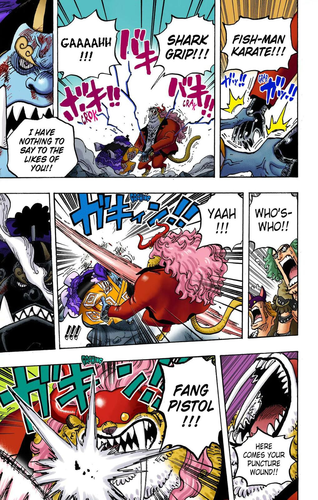Read One Piece (Colored) chapter 1018 image 14 on Lezhin