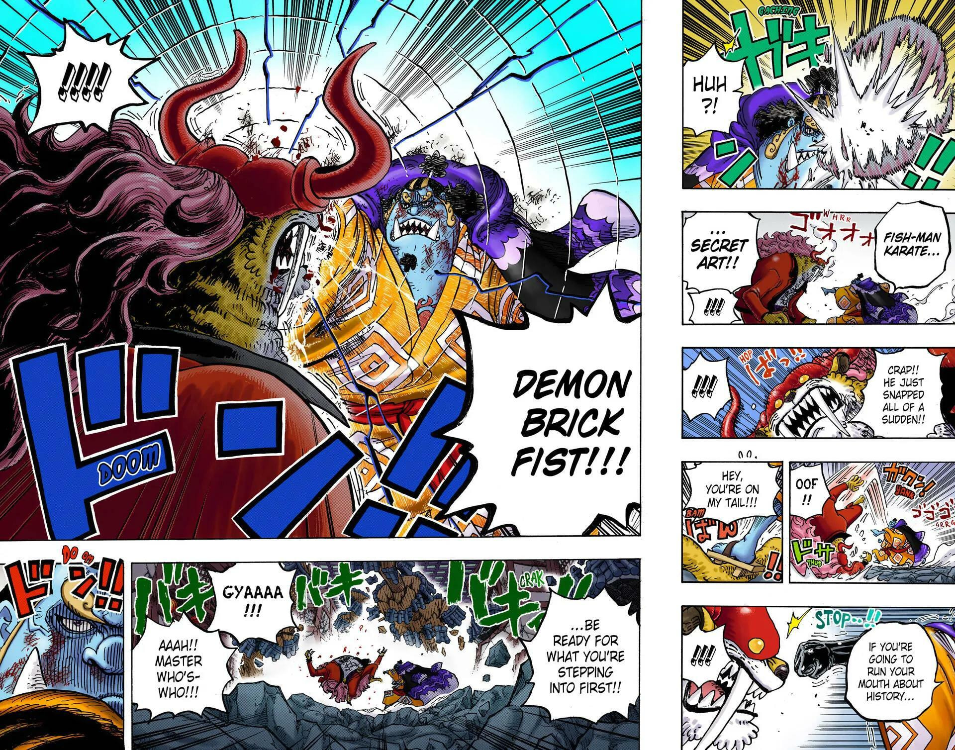 Read One Piece (Colored) chapter 1018 image 15 on Lezhin