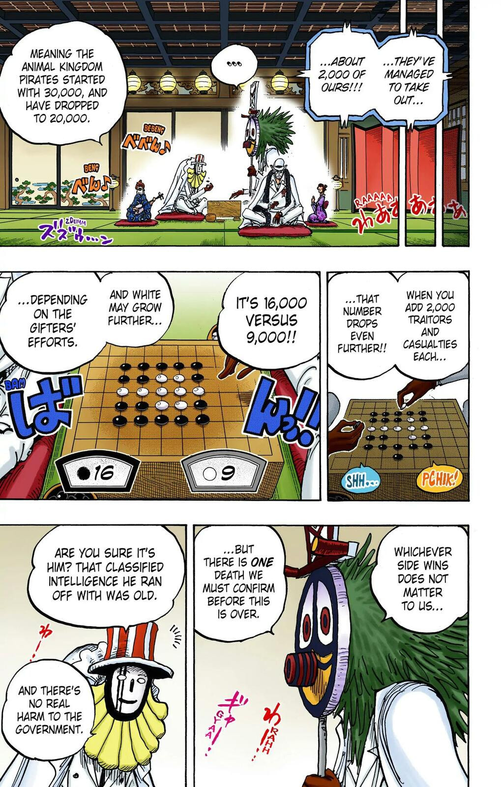 Read One Piece (Colored) chapter 1018 image 4 on Lezhin
