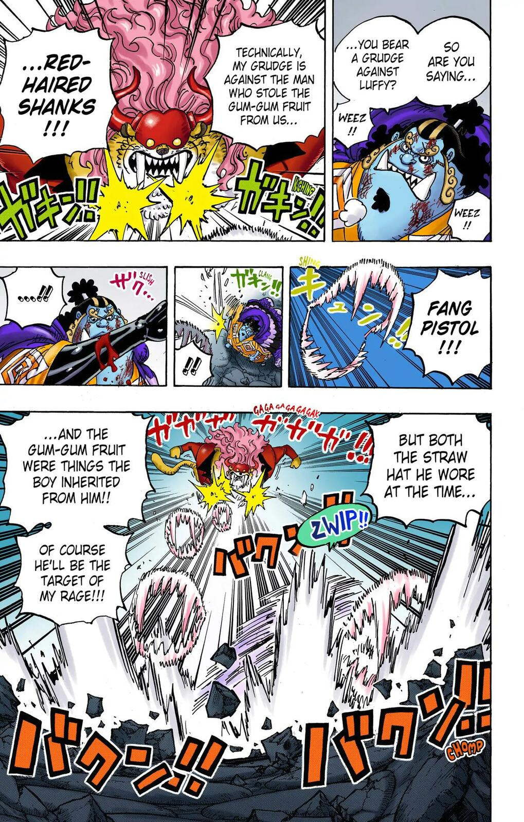 Read One Piece (Colored) chapter 1018 image 6 on Lezhin