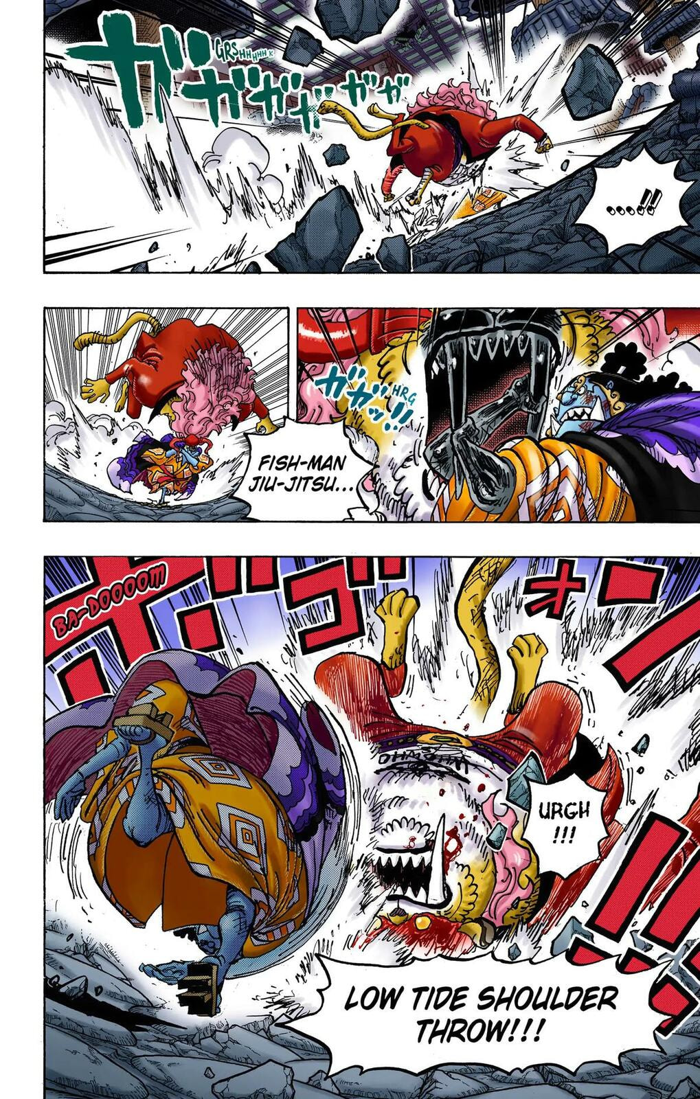 Read One Piece (Colored) chapter 1018 image 9 on Lezhin