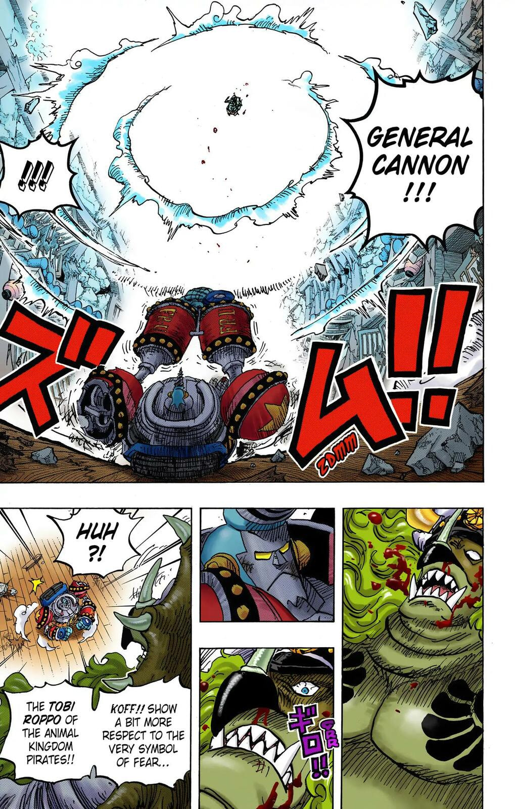 Read One Piece (Colored) chapter 1019 image 14 on Lezhin