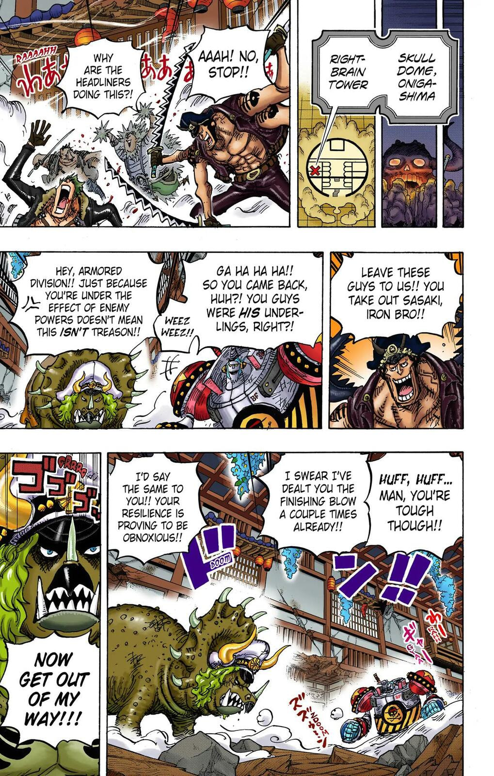 Read One Piece (Colored) chapter 1019 image 4 on Lezhin