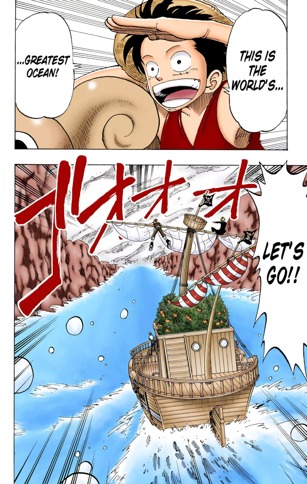 Read One Piece (Colored) chapter 102 image 1 on Lezhin