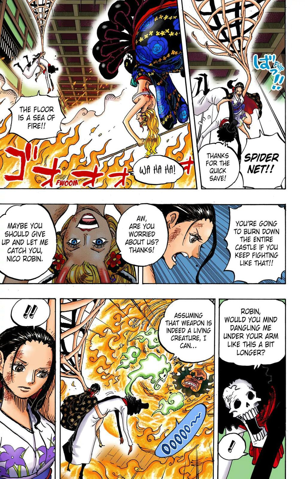 Read One Piece (Colored) chapter 1020 image 10 on Lezhin