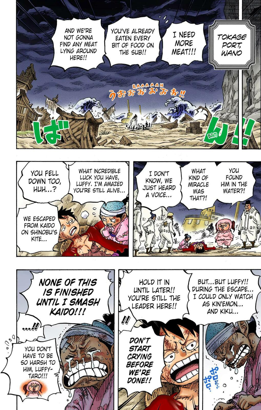 Read One Piece (Colored) chapter 1020 image 15 on Lezhin