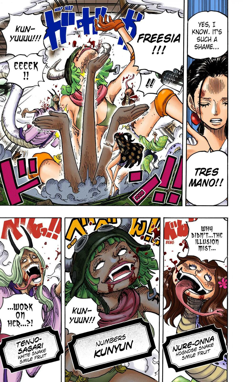 Read One Piece (Colored) chapter 1020 image 6 on Lezhin
