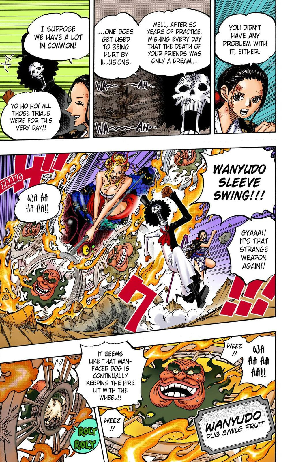 Read One Piece (Colored) chapter 1020 image 8 on Lezhin