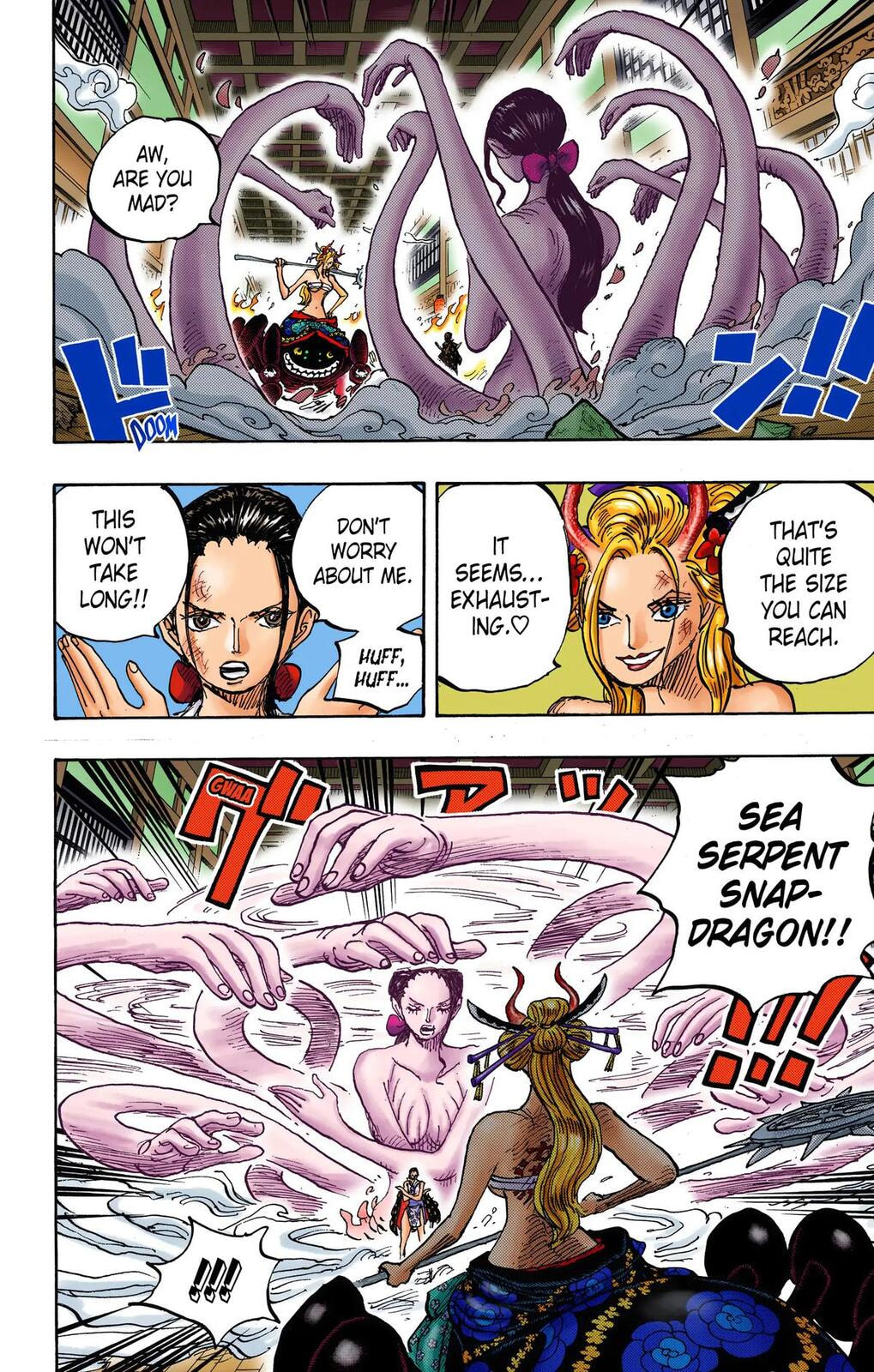 Read One Piece (Colored) chapter 1021 image 1 on Lezhin
