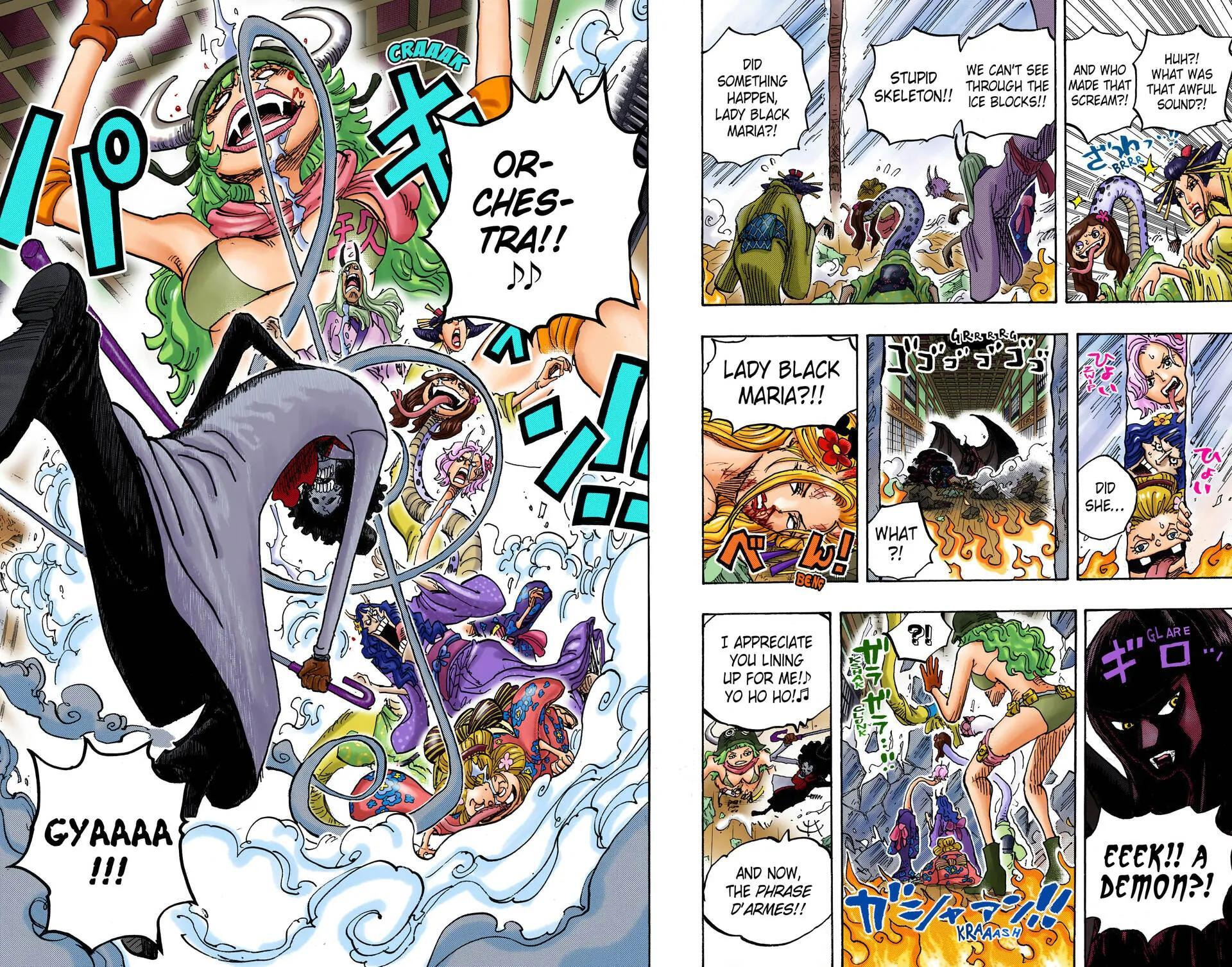Read One Piece (Colored) chapter 1021 image 12 on Lezhin