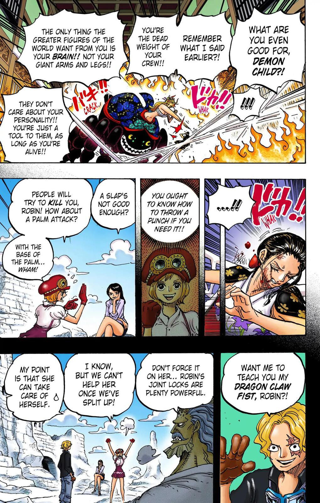 Read One Piece (Colored) chapter 1021 image 8 on Lezhin