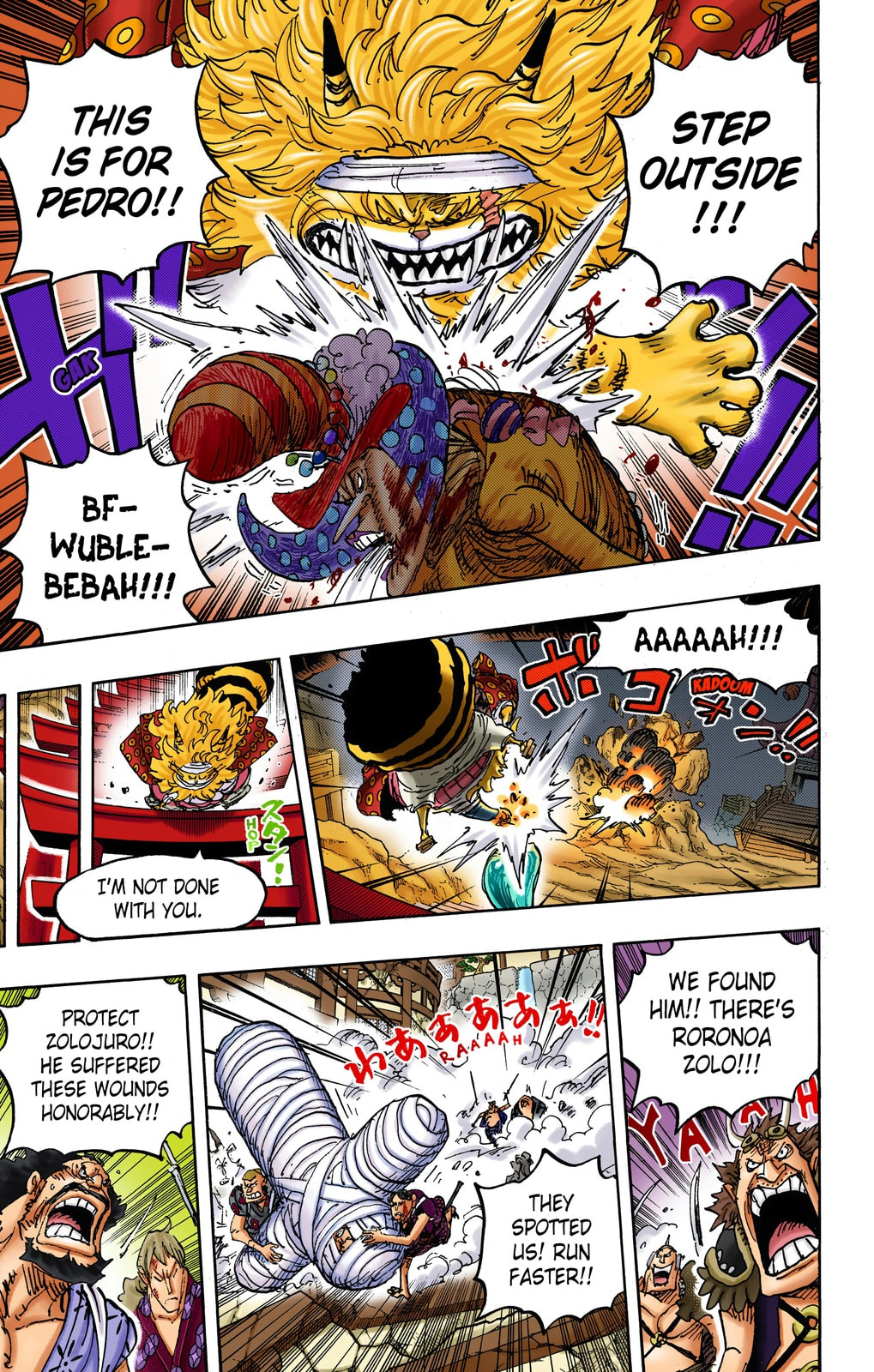 Read One Piece (Colored) chapter 1022 image 11 on Lezhin
