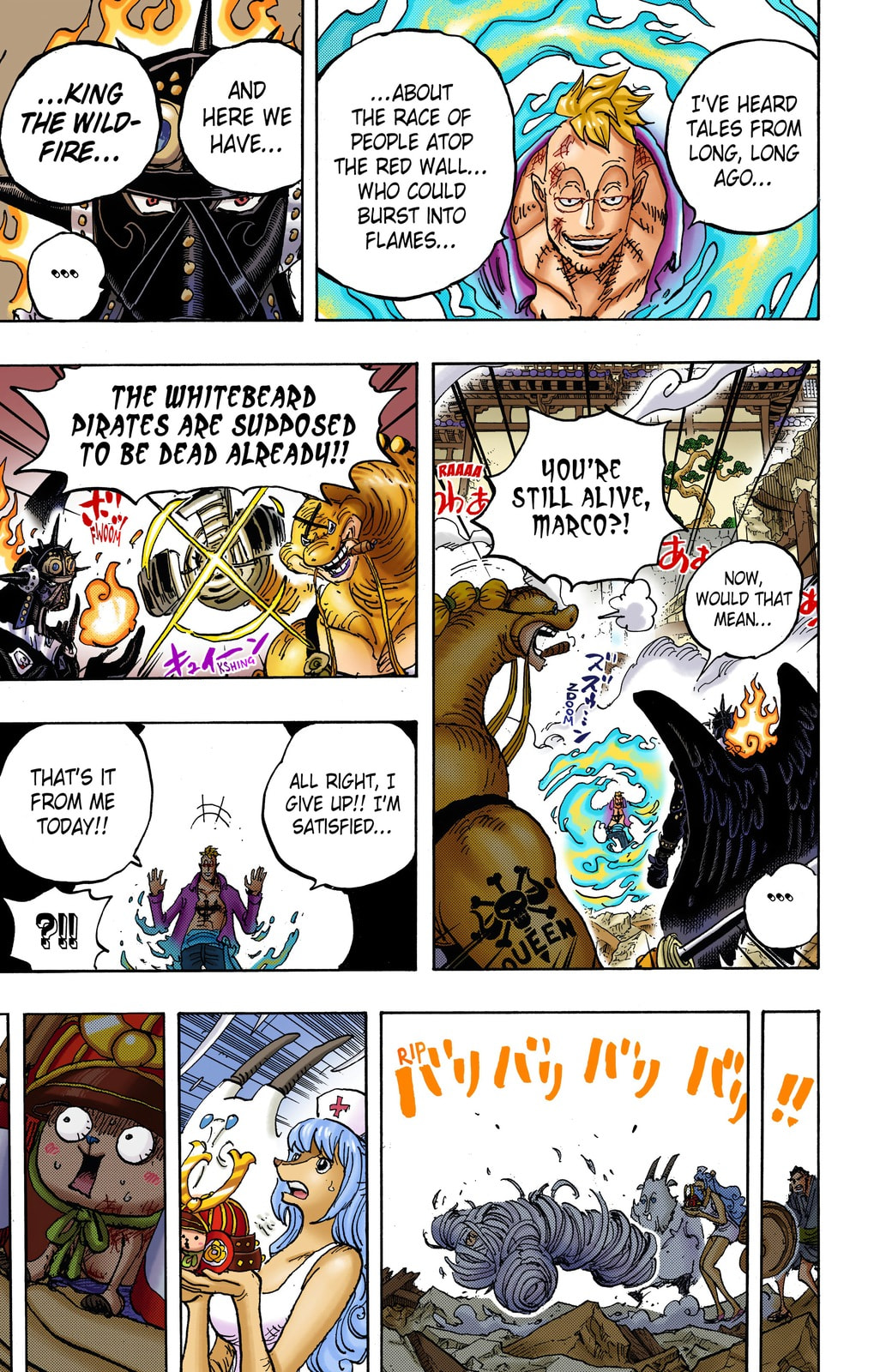 Read One Piece (Colored) chapter 1022 image 13 on Lezhin