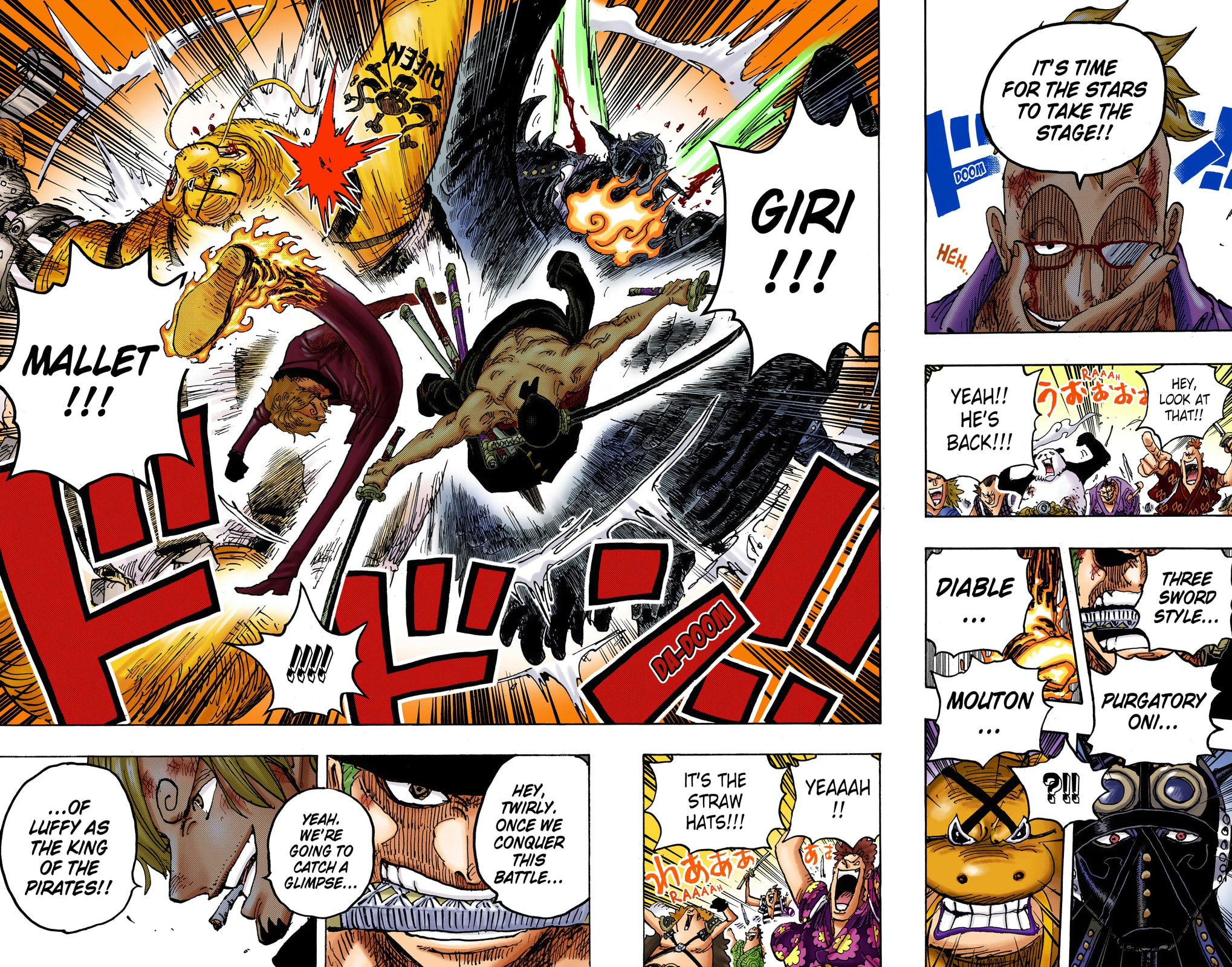 Read One Piece (Colored) chapter 1022 image 14 on Lezhin