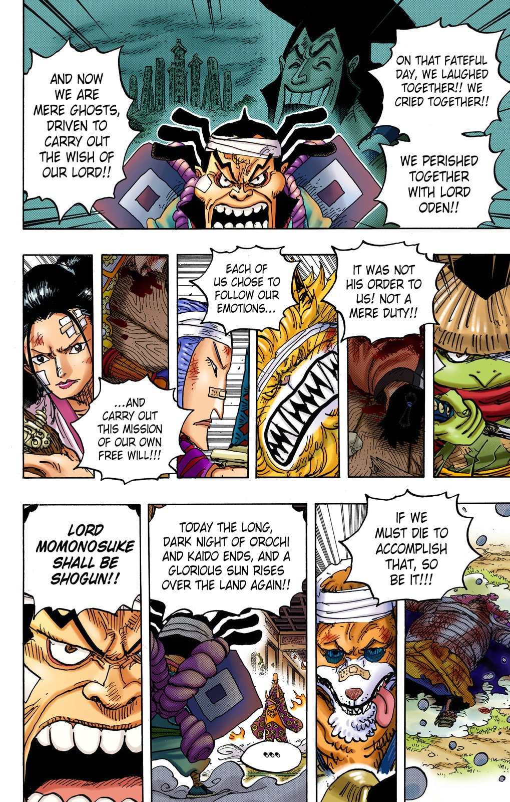Read One Piece (Colored) chapter 1022 image 5 on Lezhin
