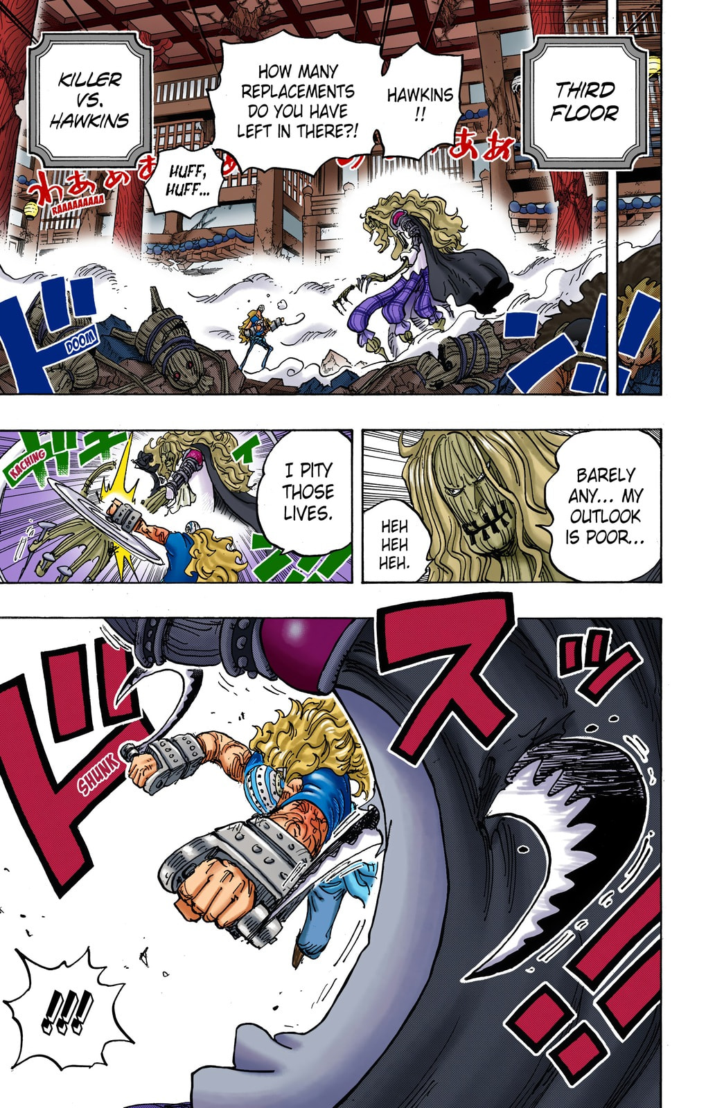 Read One Piece (Colored) chapter 1022 image 6 on Lezhin