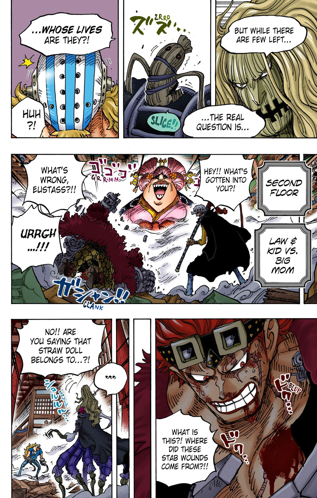 Read One Piece (Colored) chapter 1022 image 7 on Lezhin