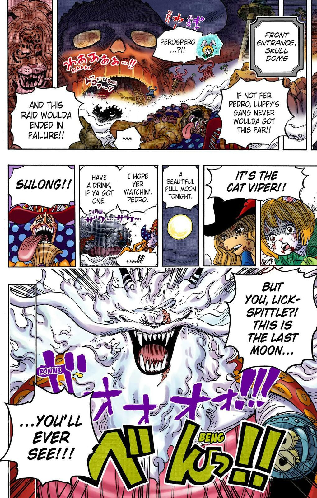 Read One Piece (Colored) chapter 1023 image 13 on Lezhin