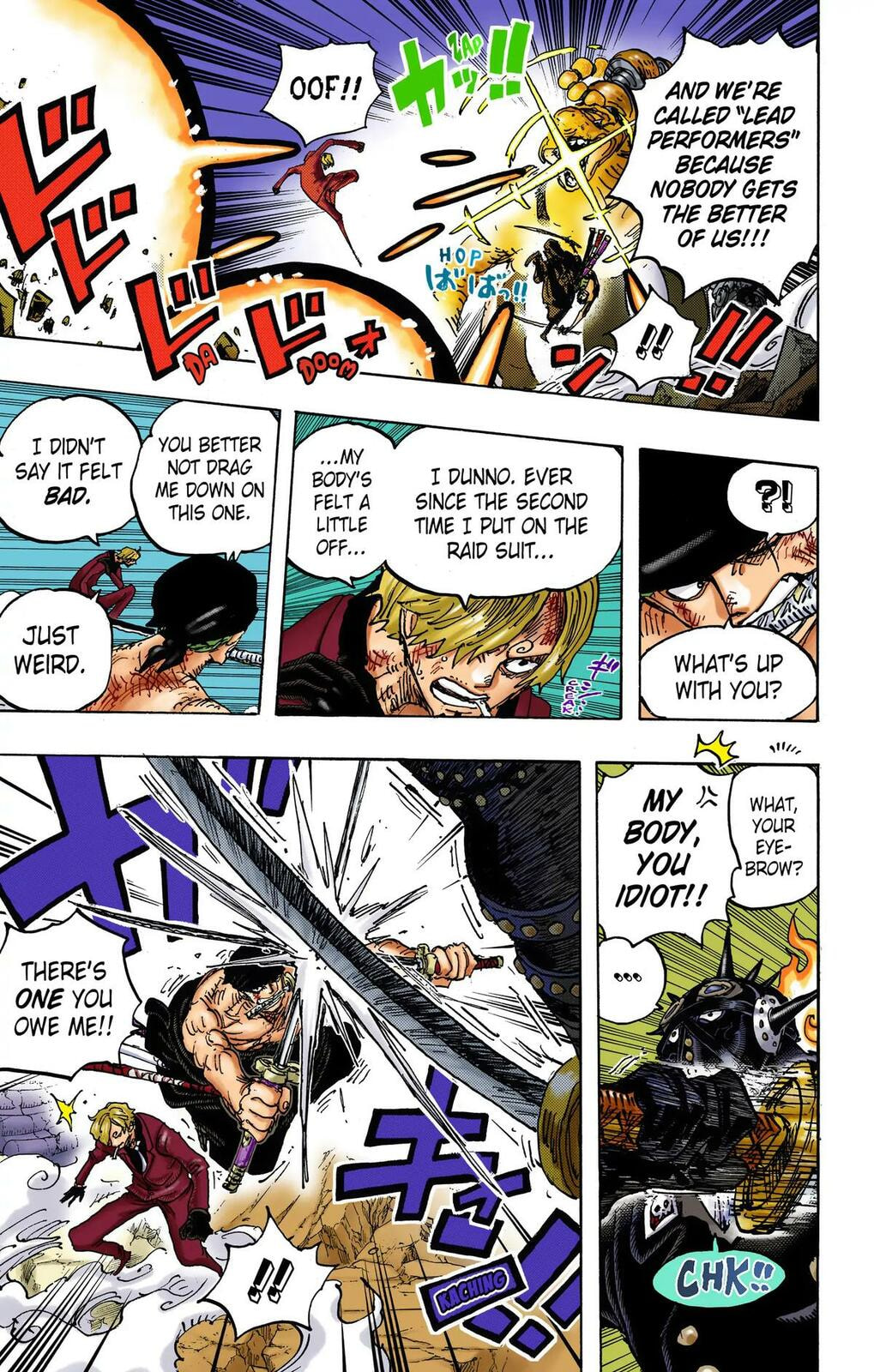 Read One Piece (Colored) chapter 1023 image 4 on Lezhin
