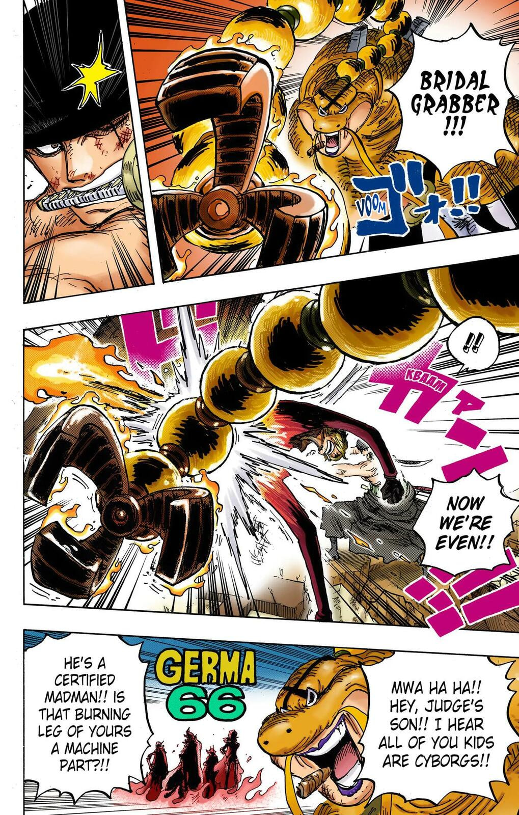 Read One Piece (Colored) chapter 1023 image 5 on Lezhin