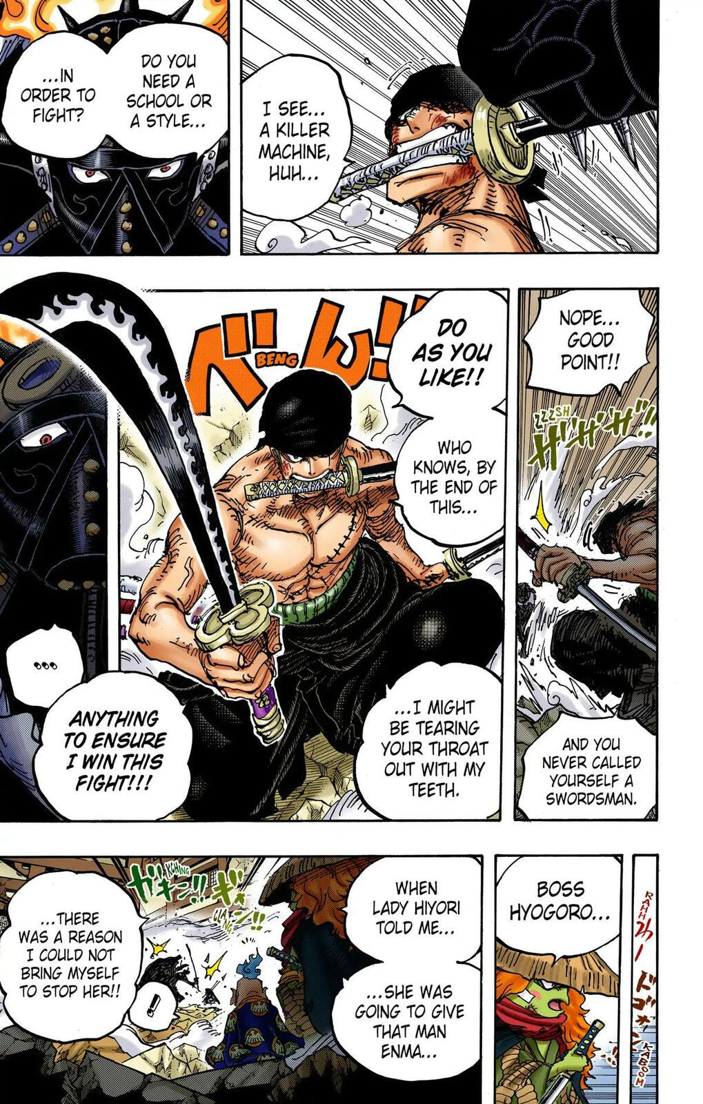 Read One Piece (Colored) chapter 1023 image 8 on Lezhin