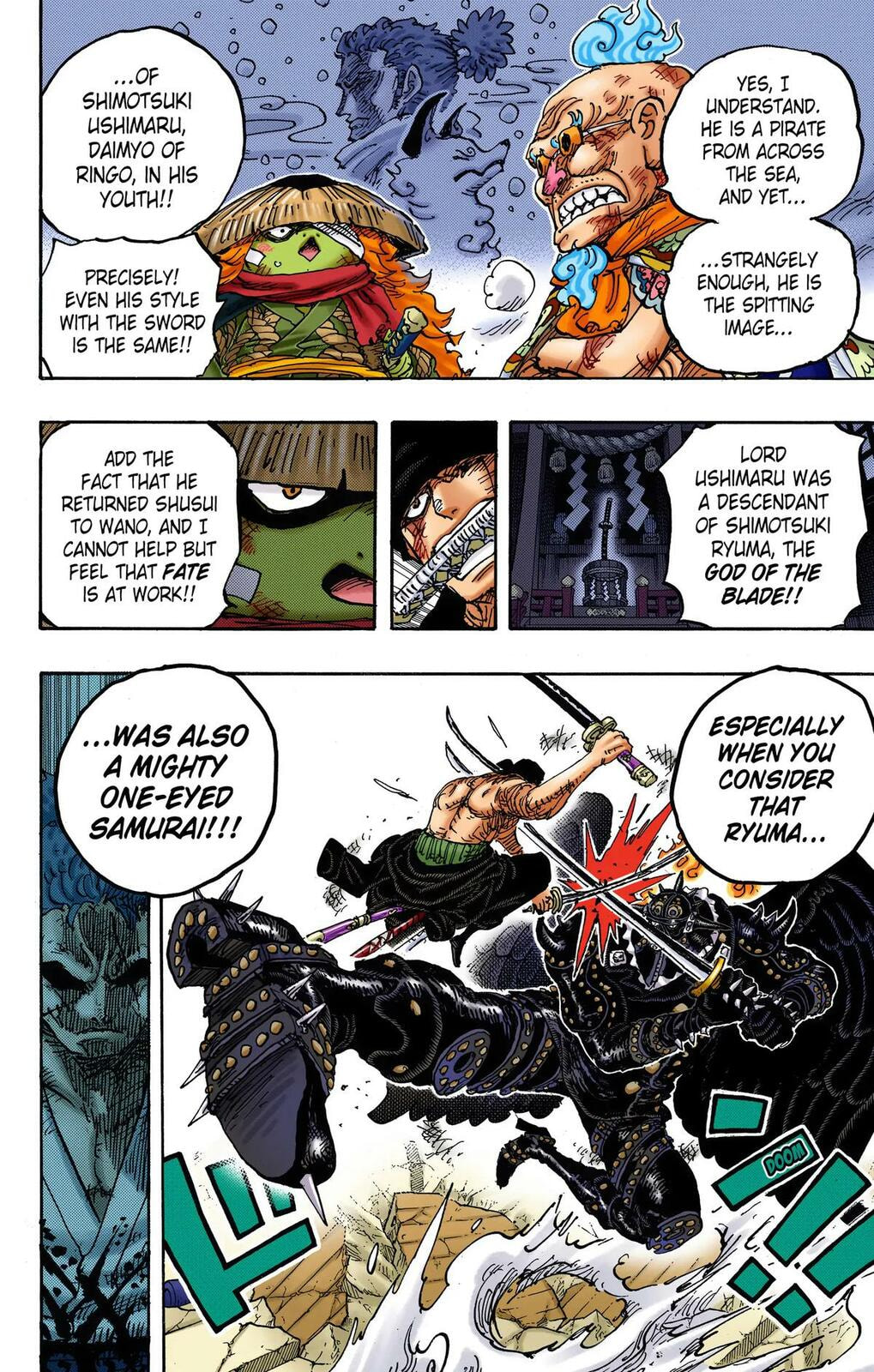 Read One Piece (Colored) chapter 1023 image 9 on Lezhin