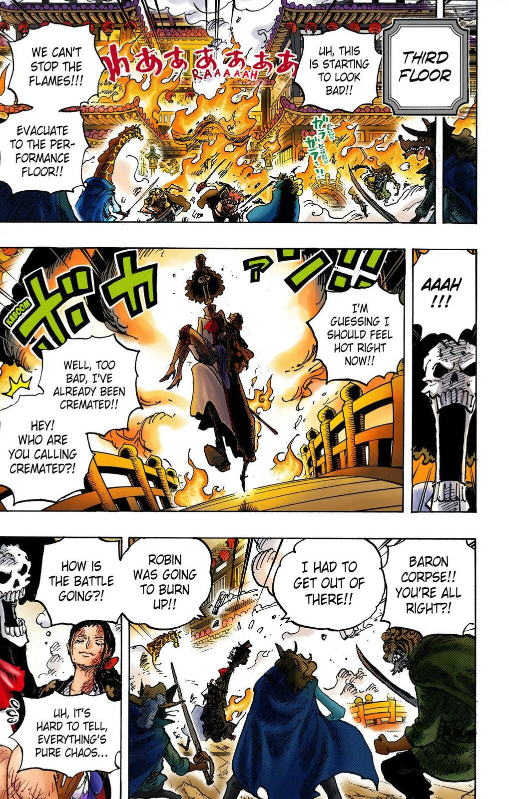 Read One Piece (Colored) chapter 1024 image 2 on Lezhin
