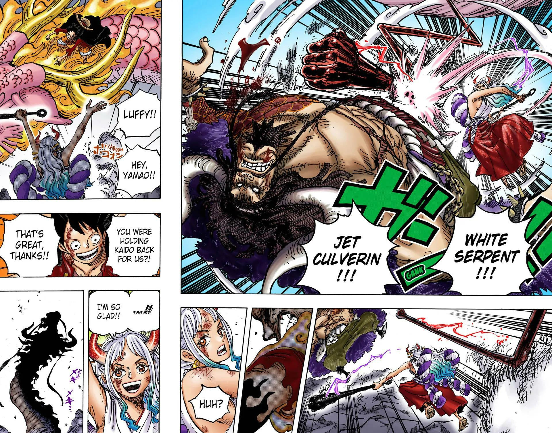 Read One Piece (Colored) chapter 1025 image 12 on Lezhin