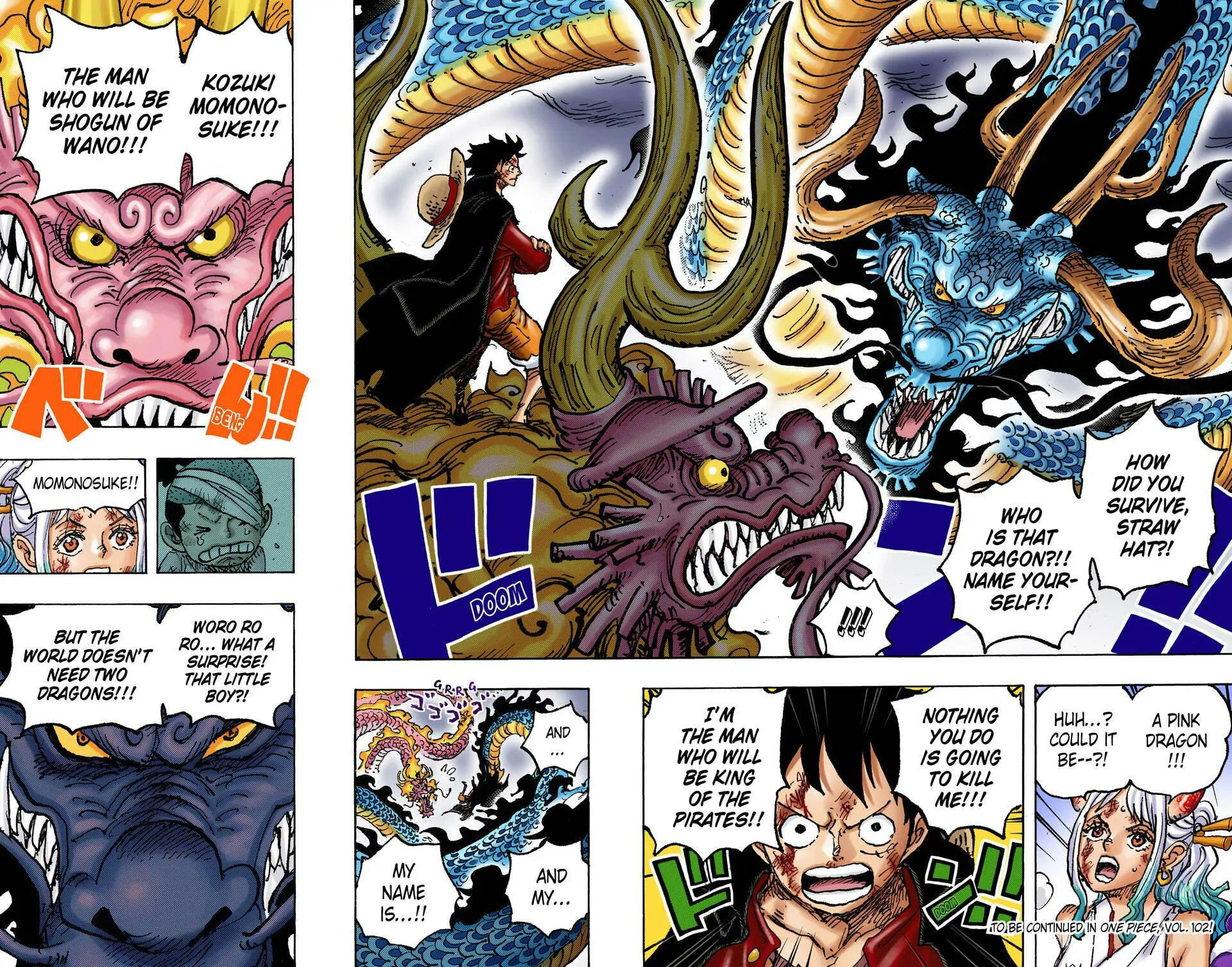 Read One Piece (Colored) chapter 1025 image 13 on Lezhin