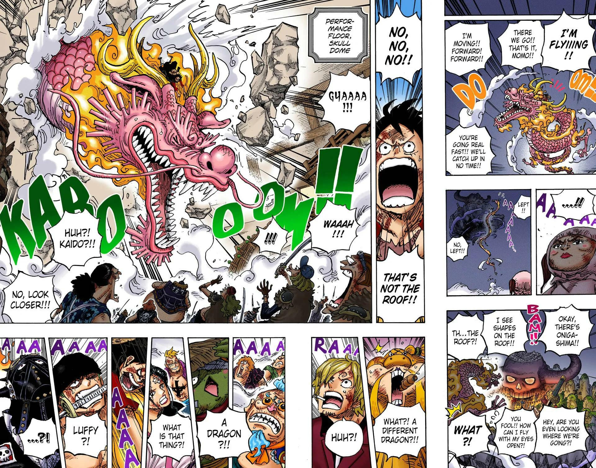 Read One Piece (Colored) chapter 1025 image 7 on Lezhin