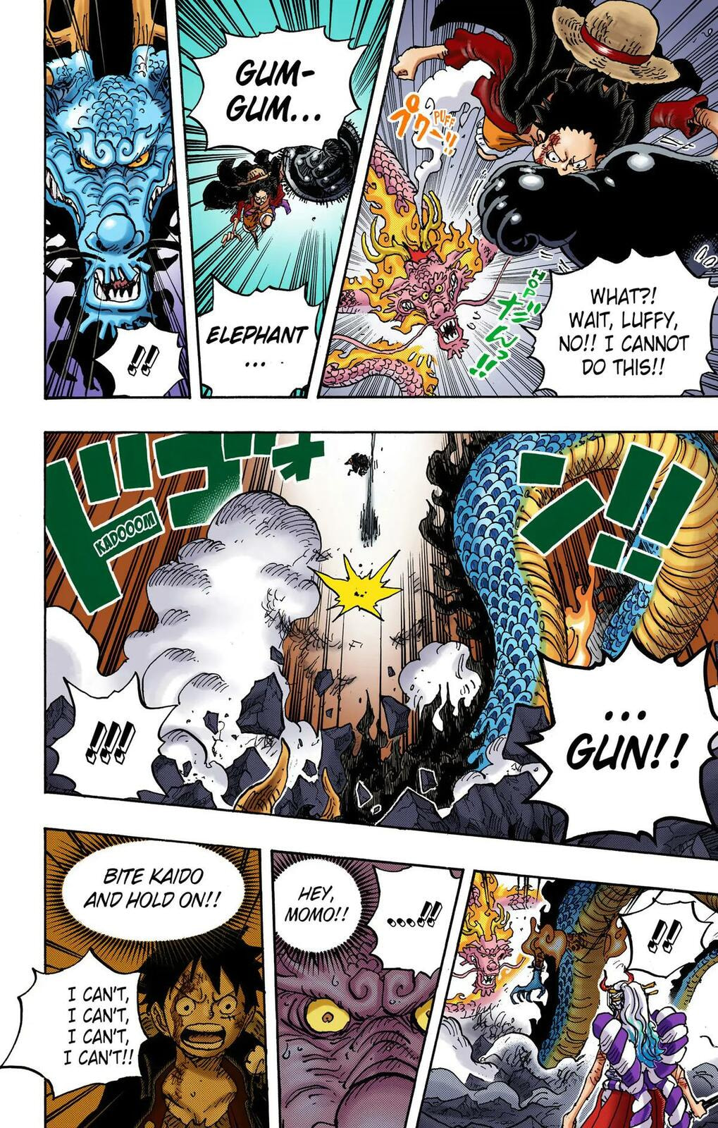 Read One Piece (Colored) chapter 1026 image 10 on Lezhin