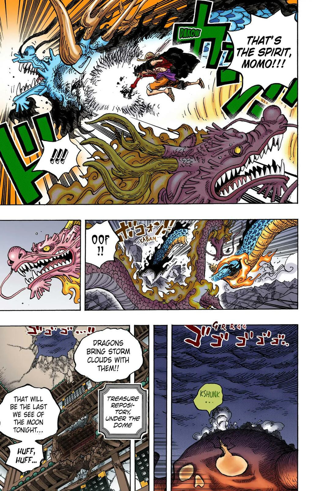 Read One Piece (Colored) chapter 1026 image 13 on Lezhin