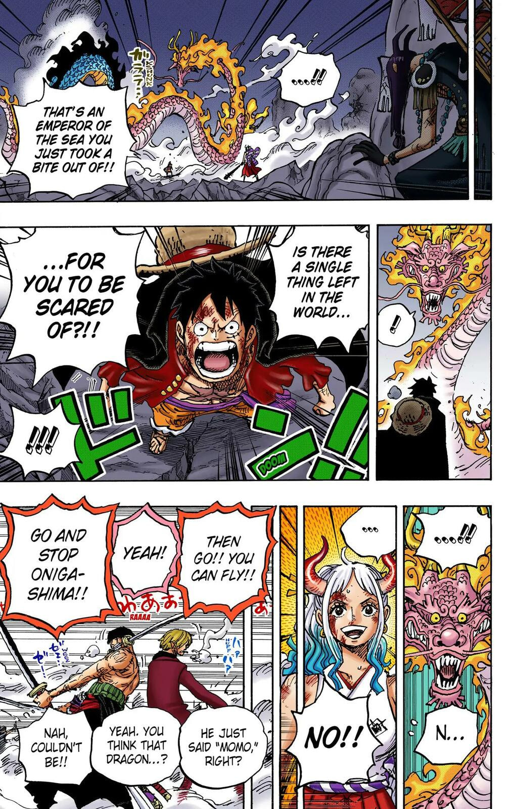 Read One Piece (Colored) chapter 1026 image 15 on Lezhin