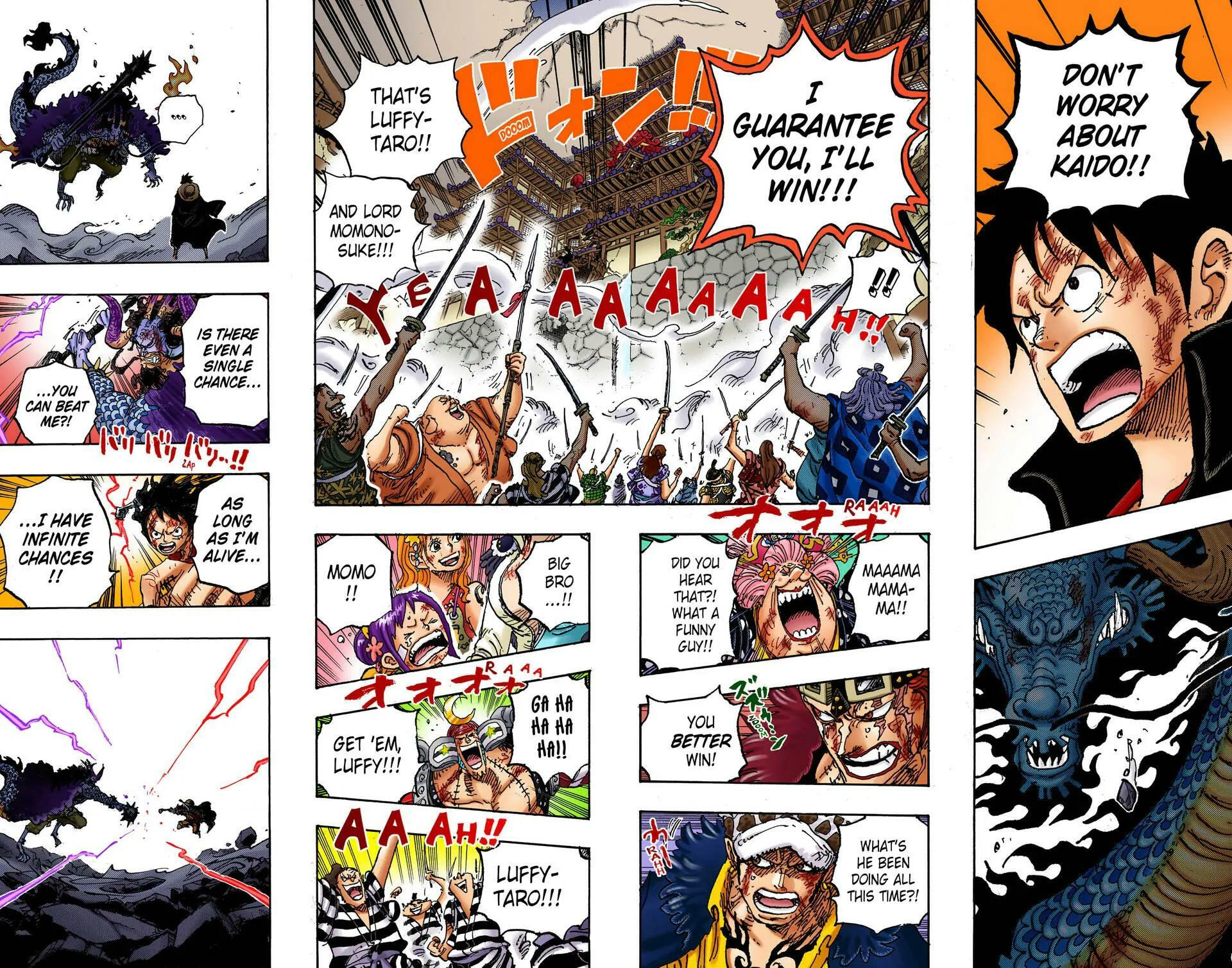 Read One Piece (Colored) chapter 1026 image 16 on Lezhin