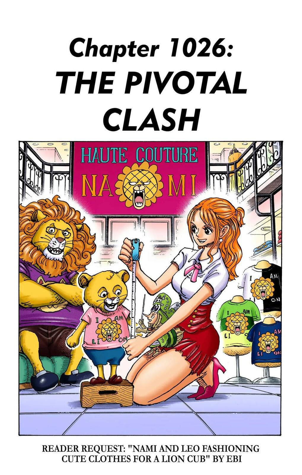 Read One Piece (Colored) chapter 1026 image 5 on Lezhin
