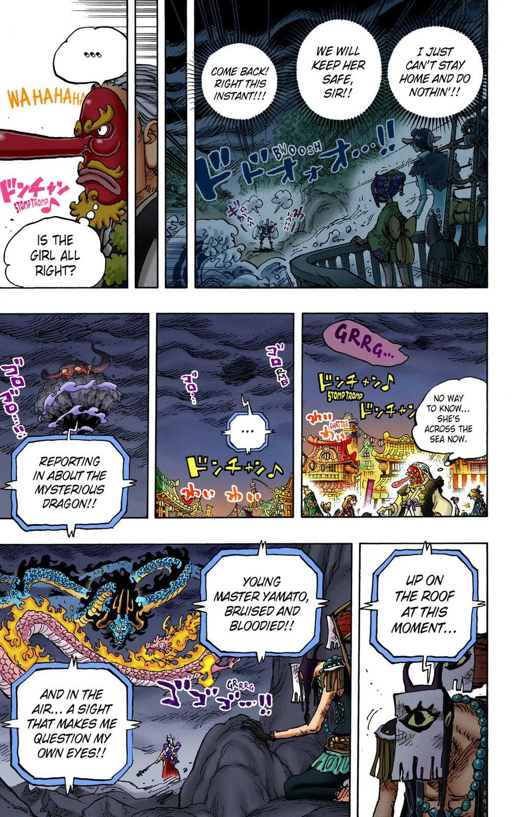 Read One Piece (Colored) chapter 1026 image 7 on Lezhin