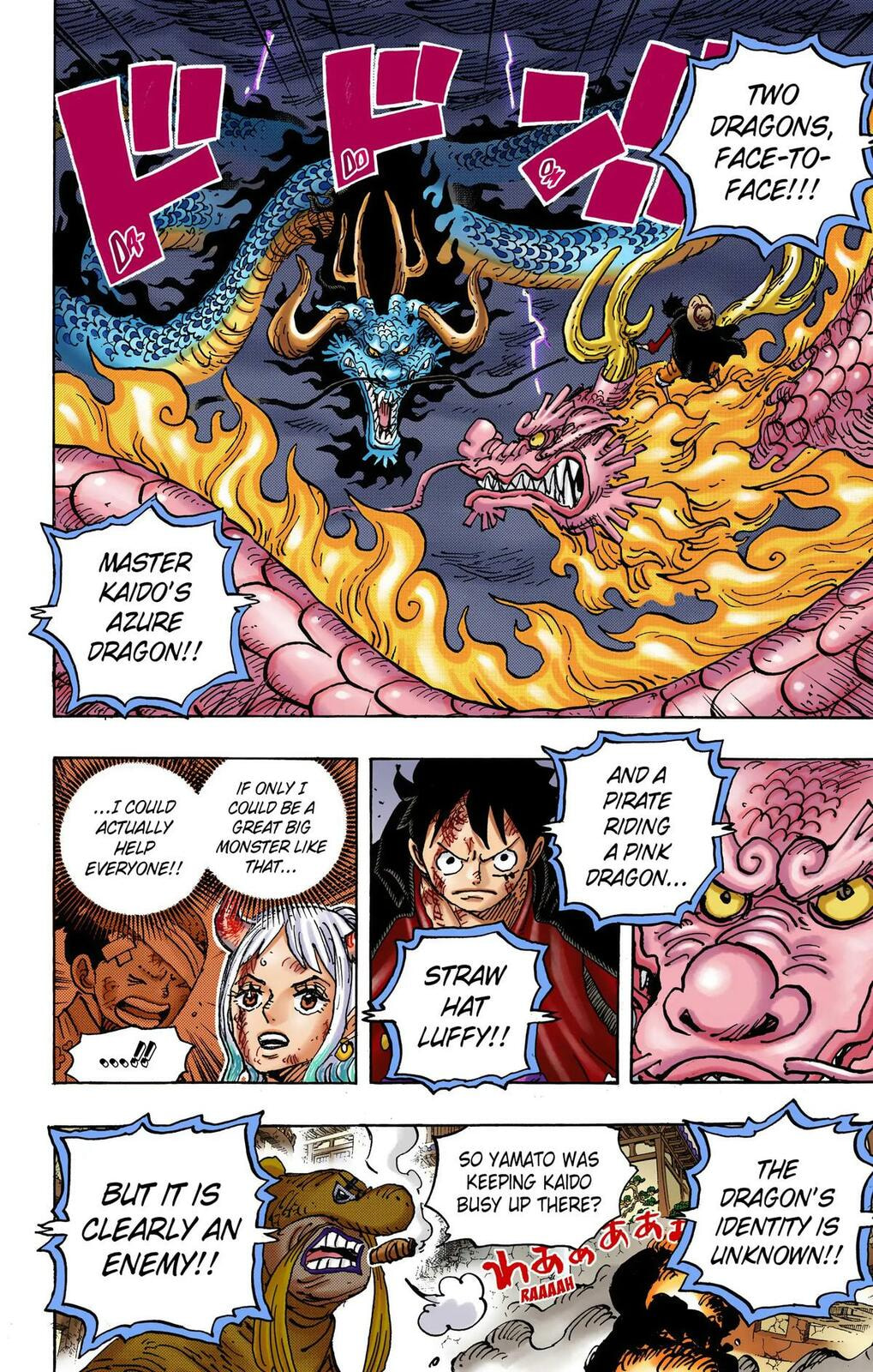 Read One Piece (Colored) chapter 1026 image 8 on Lezhin