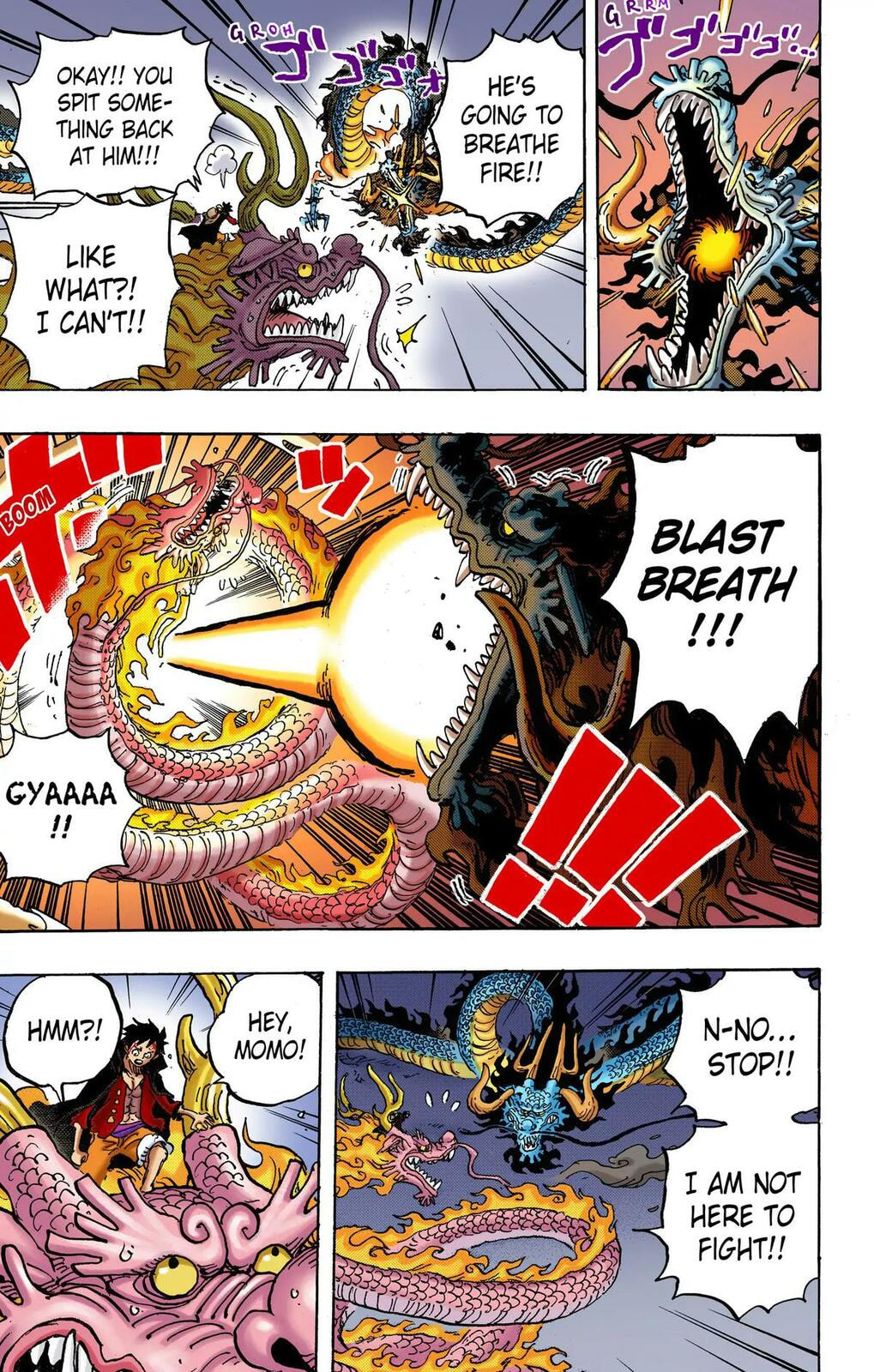 Read One Piece (Colored) chapter 1026 image 9 on Lezhin