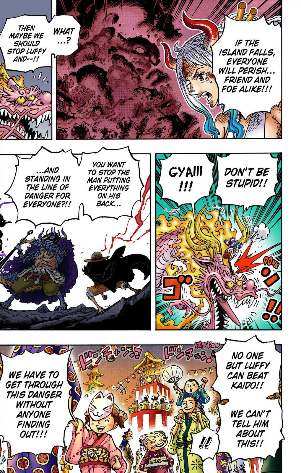 Read One Piece (Colored) chapter 1027 image 10 on Lezhin