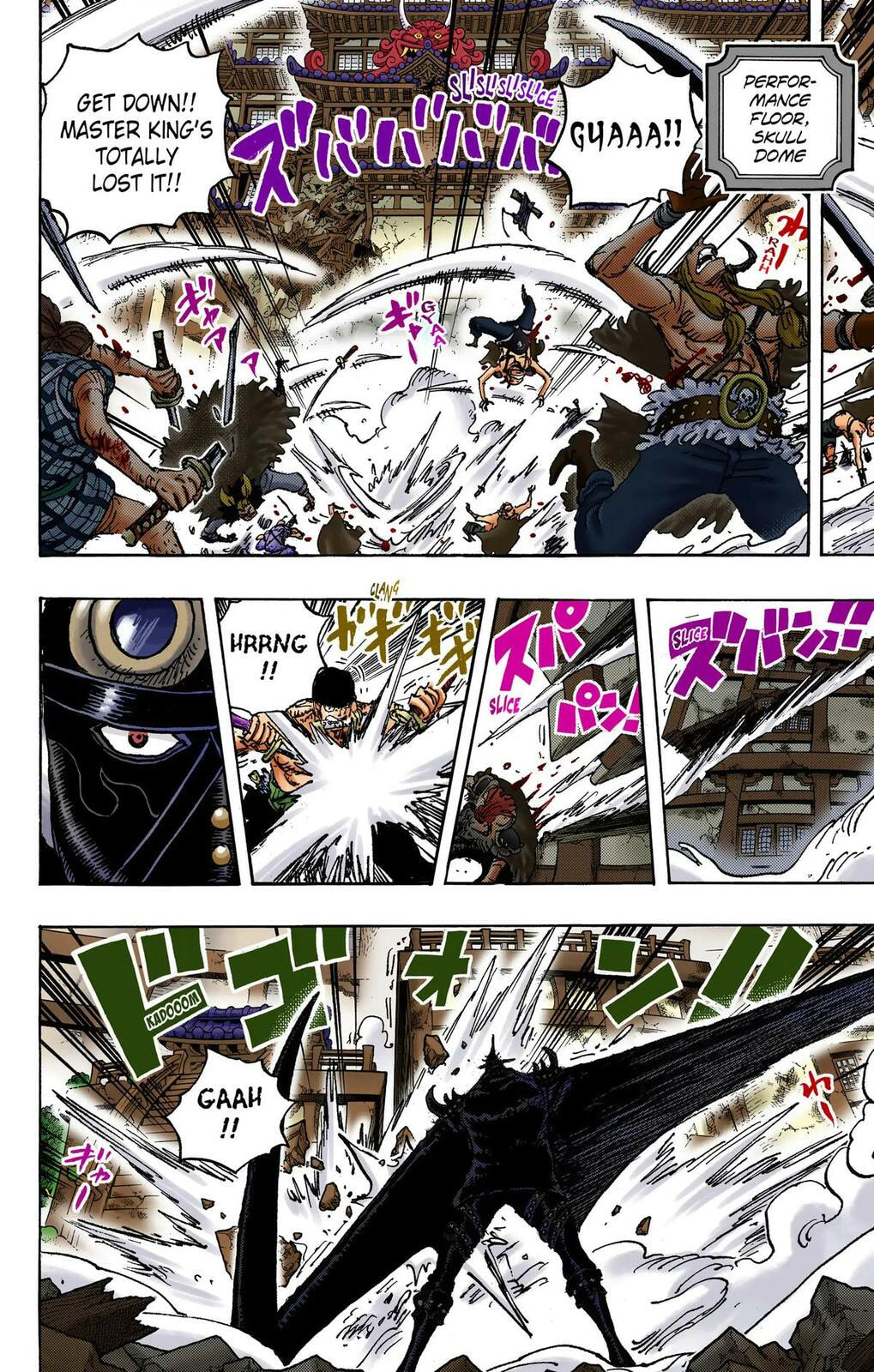Read One Piece (Colored) chapter 1027 image 11 on Lezhin