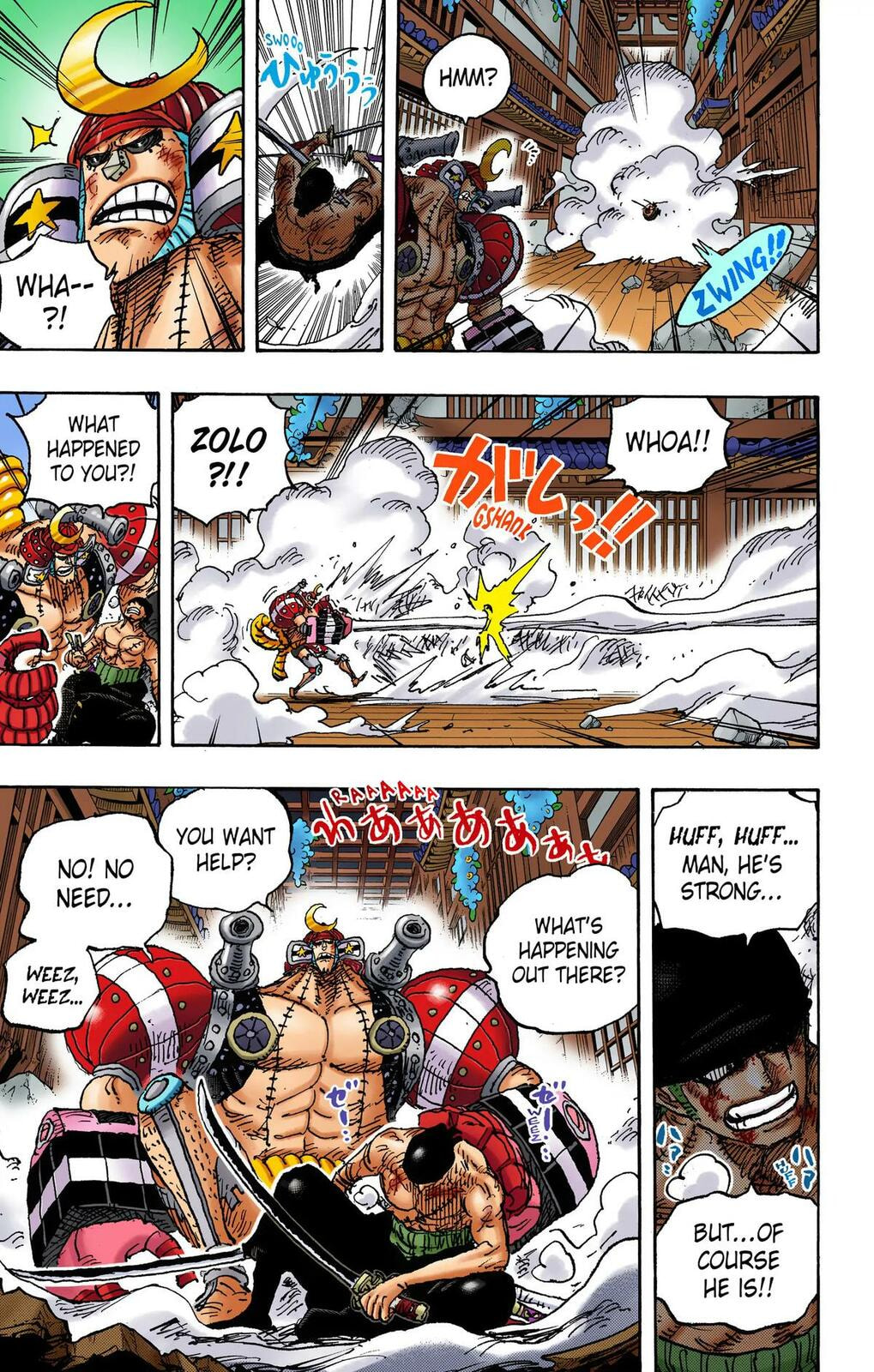 Read One Piece (Colored) chapter 1027 image 12 on Lezhin