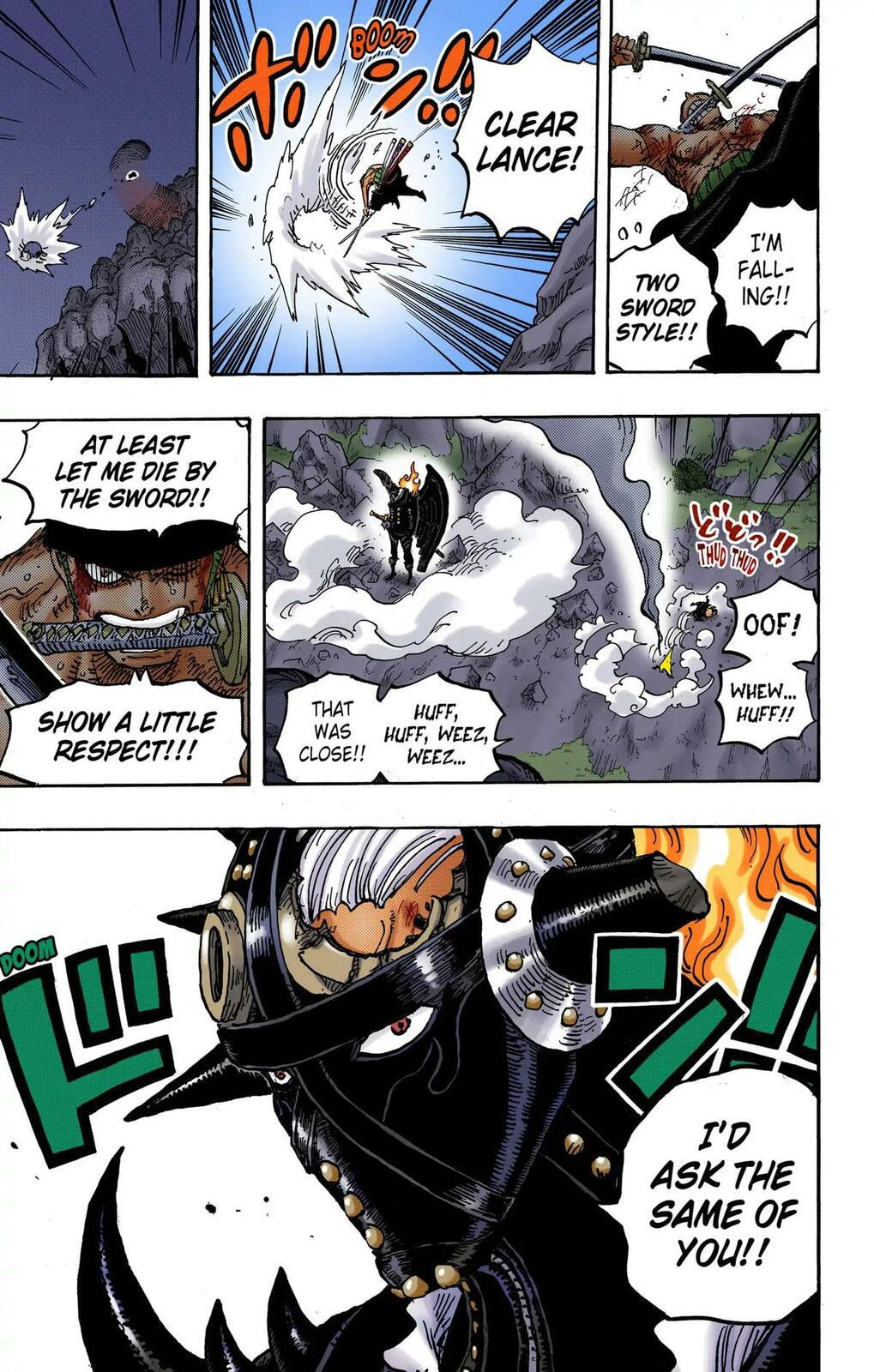 Read One Piece (Colored) chapter 1027 image 16 on Lezhin