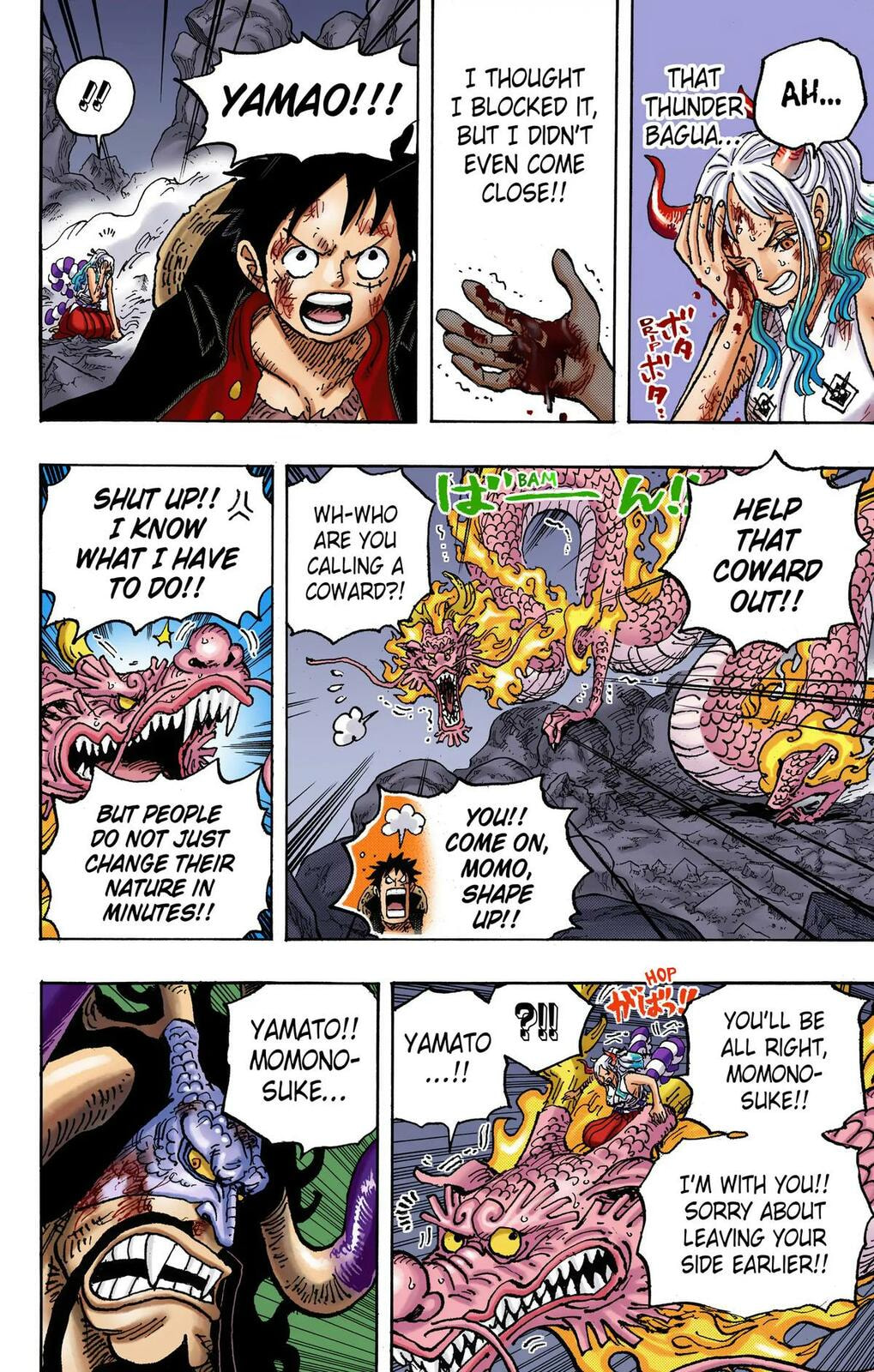 Read One Piece (Colored) chapter 1027 image 3 on Lezhin