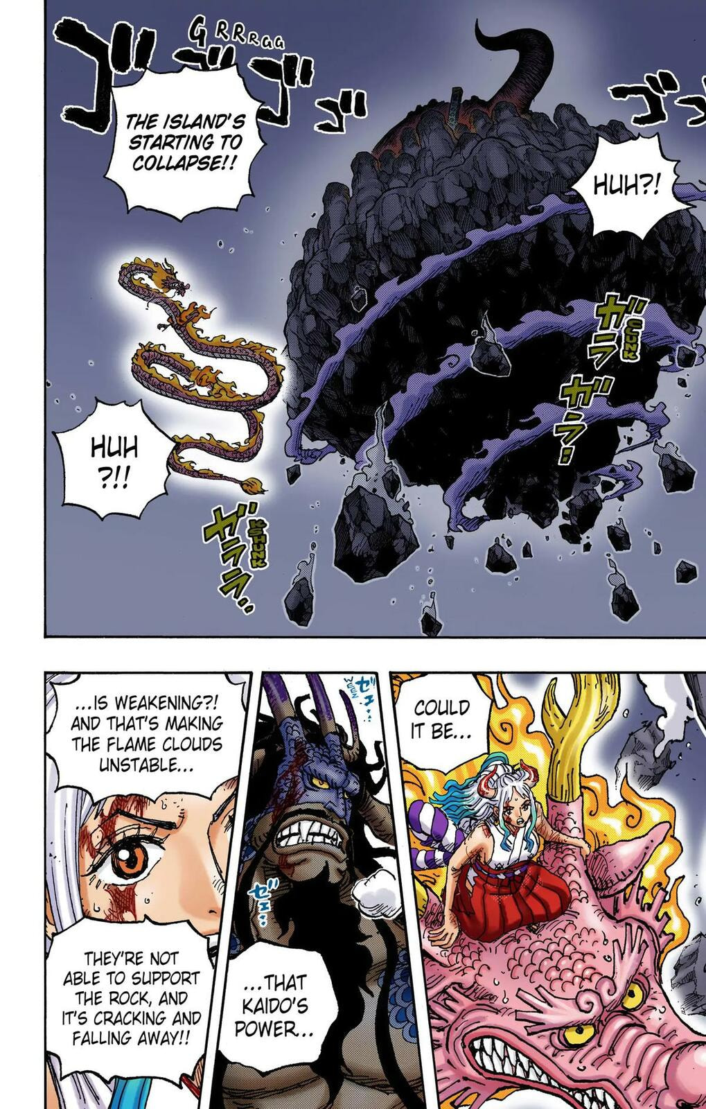 Read One Piece (Colored) chapter 1027 image 7 on Lezhin