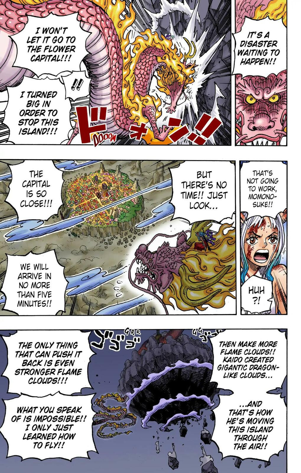 Read One Piece (Colored) chapter 1027 image 8 on Lezhin