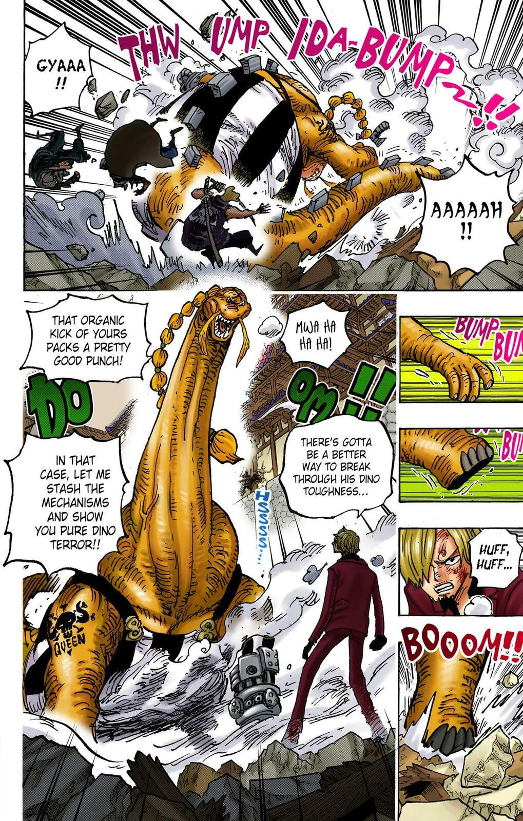 Read One Piece (Colored) chapter 1028 image 10 on Lezhin