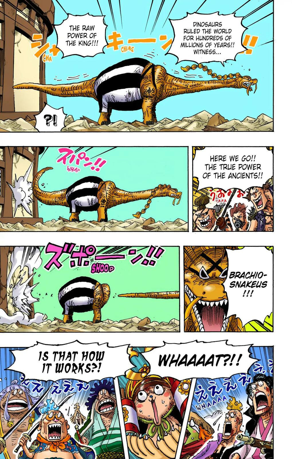 Read One Piece (Colored) chapter 1028 image 11 on Lezhin